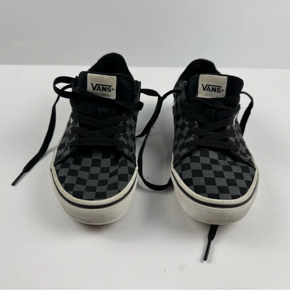Vans Kids Sheldan low top sneakers youth size 3